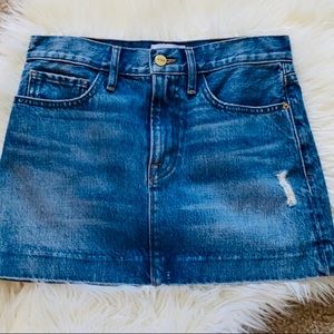 Frame Denim Mini Skirt - 26 (Like New!)